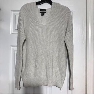 Rachel Zoe Gray Hoodie Sweater